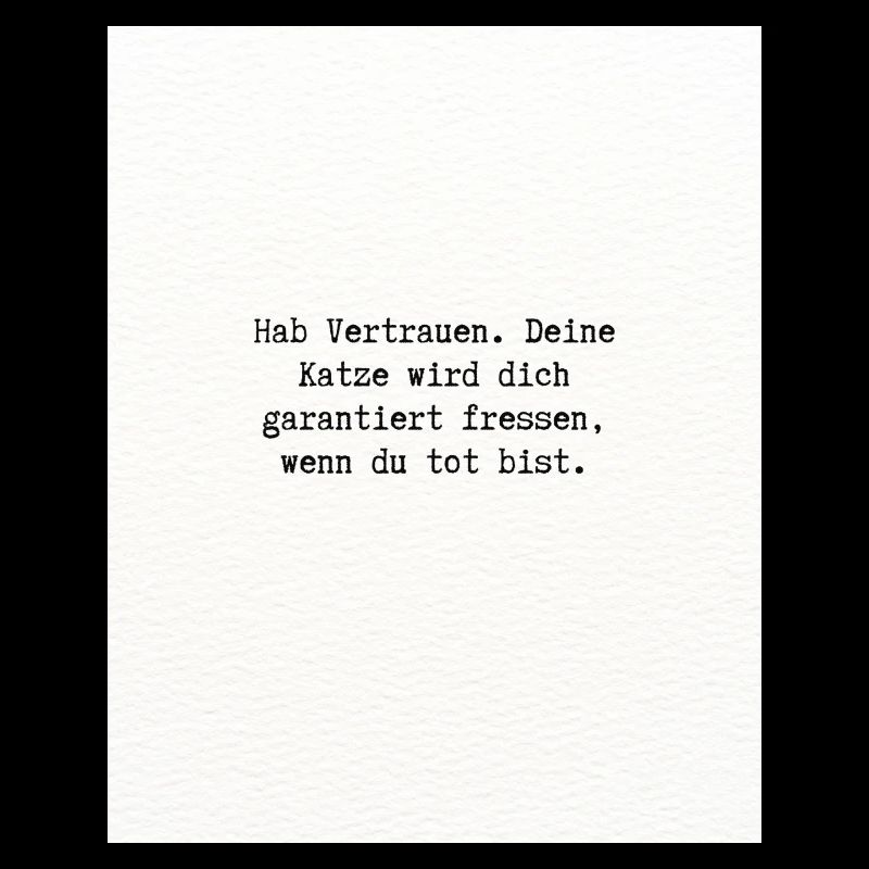 Hab Vertrauen