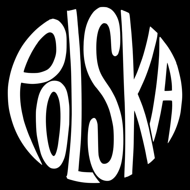 Polska - Poland Hand Lettering Logo Pattern