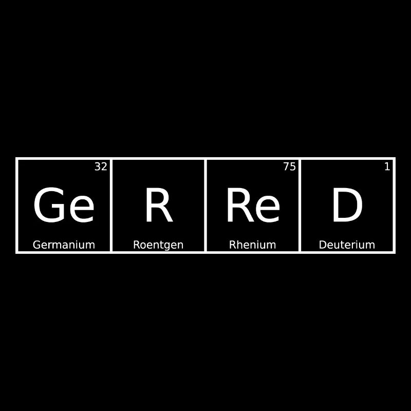 Gerred Surname First name Chemistry Periodic Table Elements