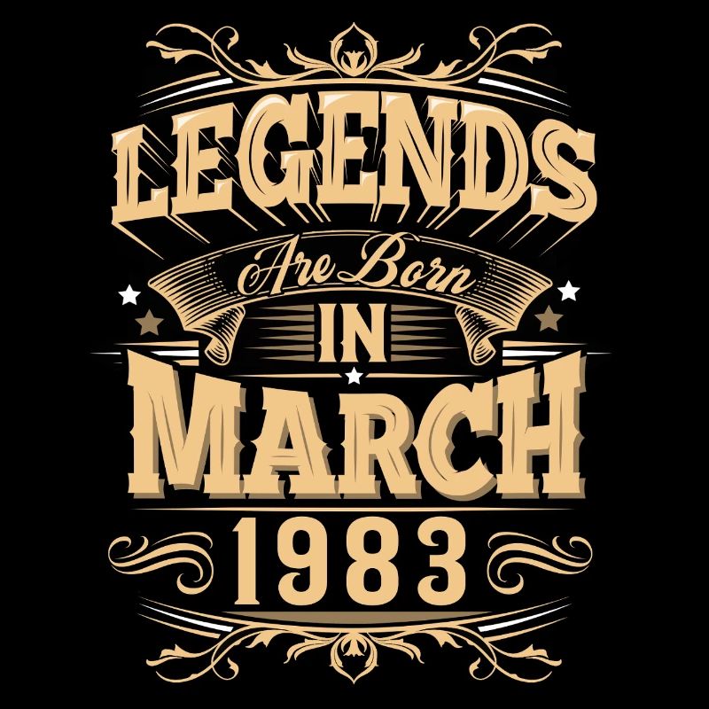 März 1983 Geburtstag Legende