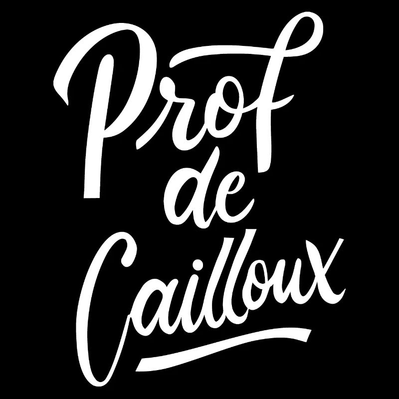 prof de cailloux