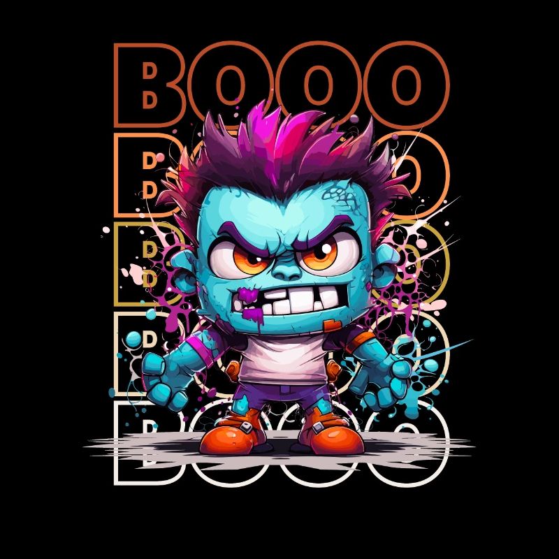 Chibi Bolt & Booo! Cousu géant Tee !