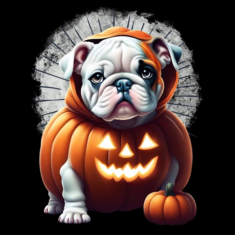 Bouledogue Halloween chien CHIENS
