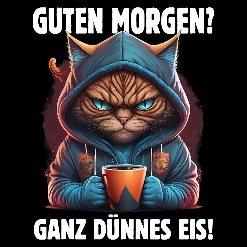 Guten Morgen Ganz dünnes Eis