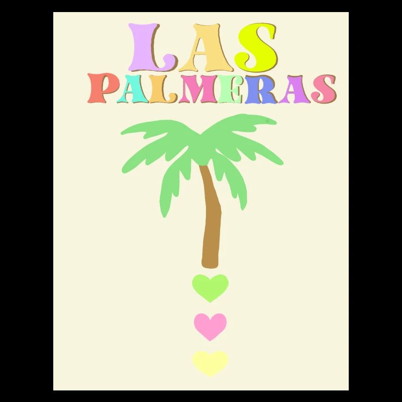 Pastel palm