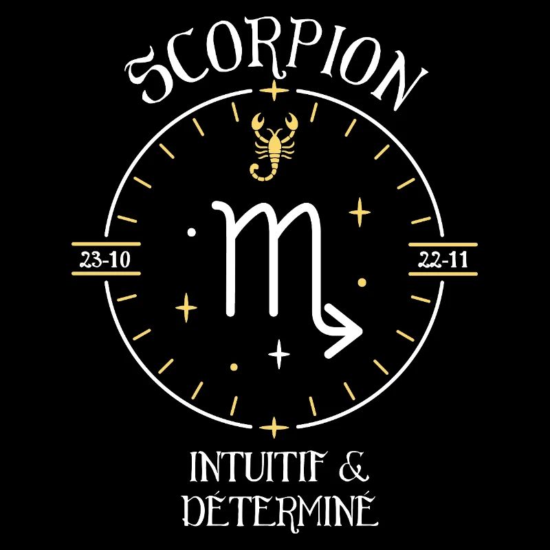 Du signe du Scorpion - Intuitif et déterminé