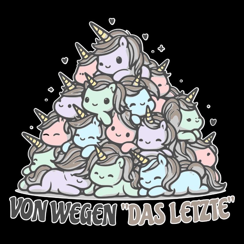 Lustiger Einhorn Spruch