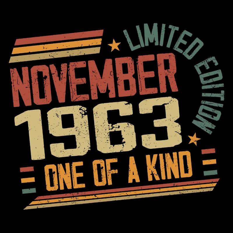 Awesome Since November 1963 Birthday Gift