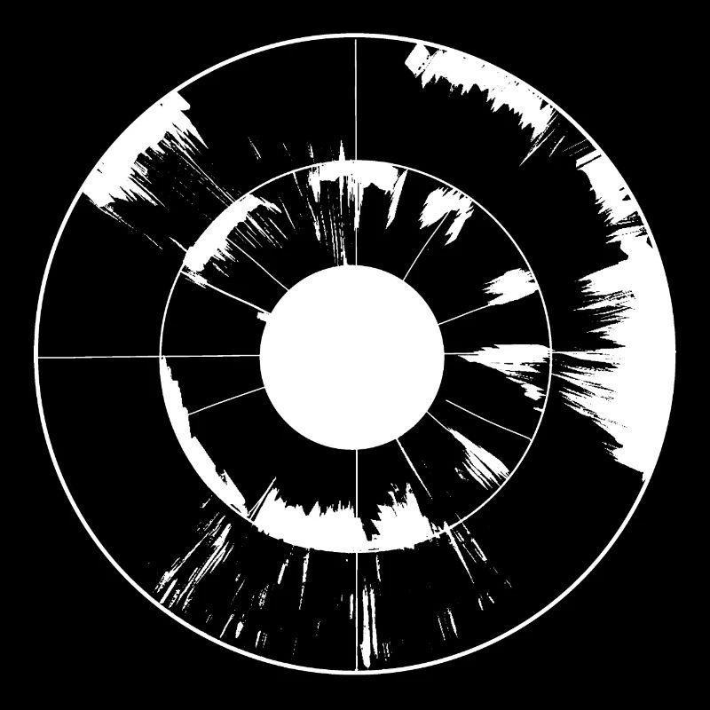 Tempête solaire de cercles