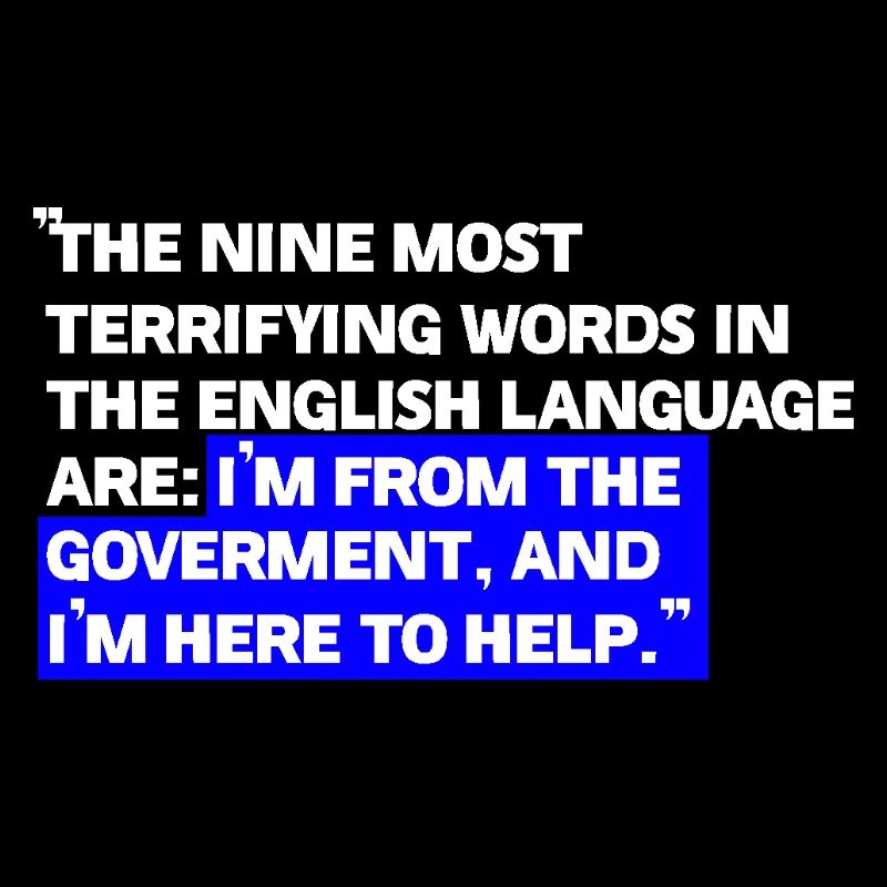 Paradoxical State Aid Quotes