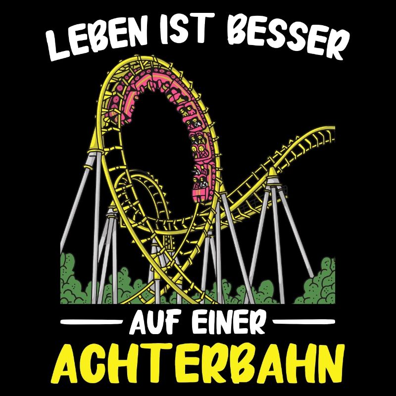 Achterbahn Freizeitpark Roller Coaster