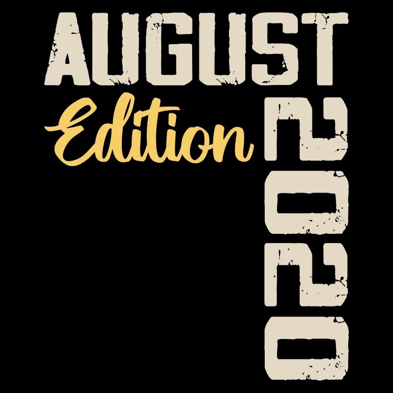 Jubiläum August 2020 - Limitierte Auflage August 2020