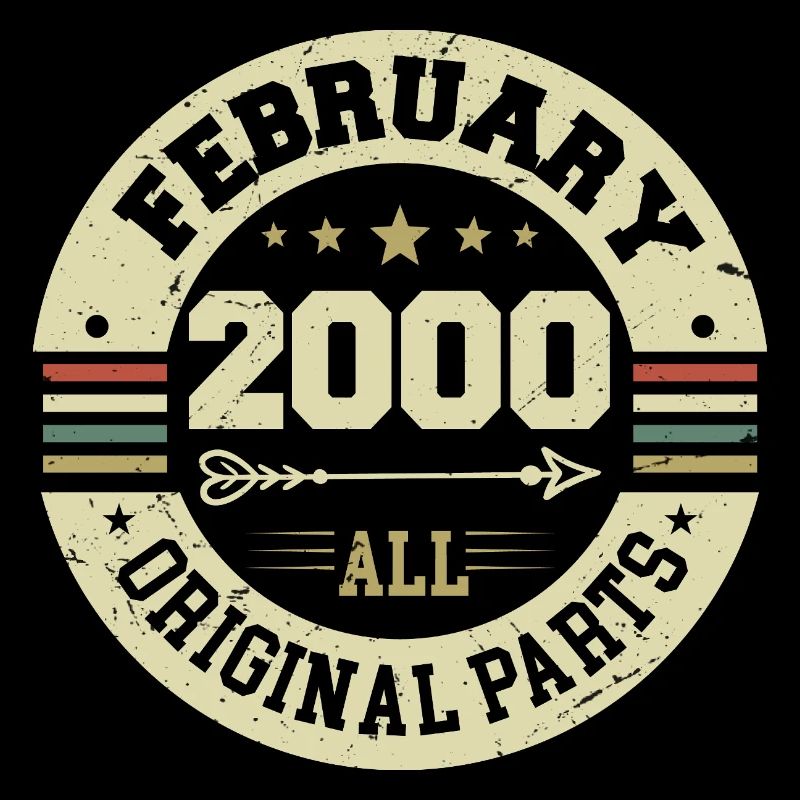 Février 2000 Vintage Cadeau d’anniversaire 2000