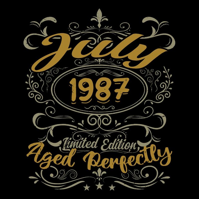 Juli 1987 Geburtstag Juli 1987 Geschenk 1987