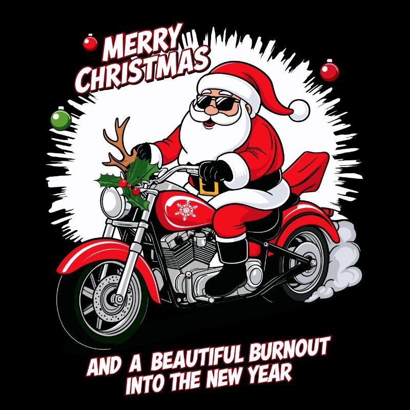 Rocker Weihnachtsmann