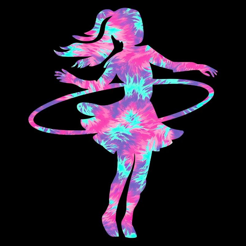 Dance Hoop Tie Dye Dancer Hoop