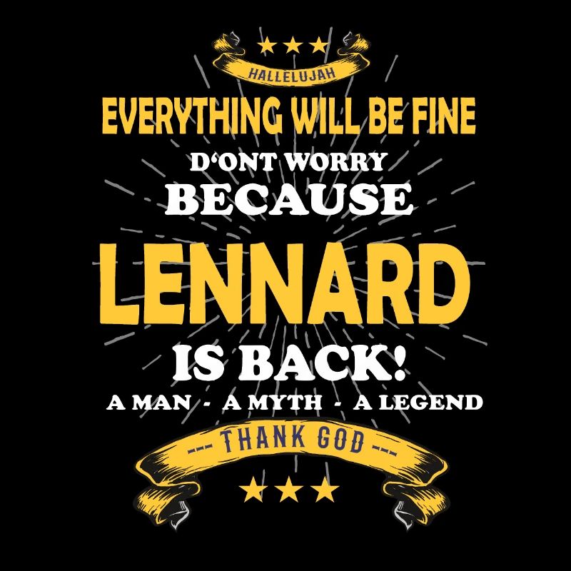 Everything will be fine Lennart Is back