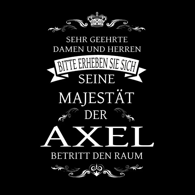 Sa Majesté l’Axel entre dans la pièce