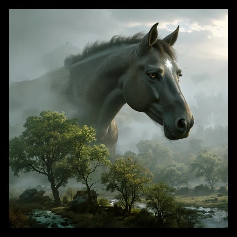 Pferd Star