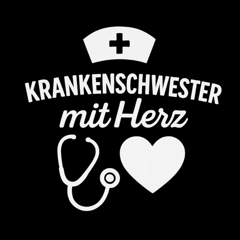 Krankenschwester mit Herz