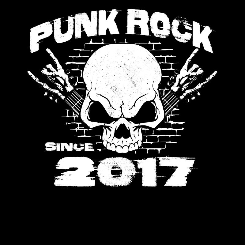 Punk Rock depuis 2017 - Skull Rock Hands 7ème