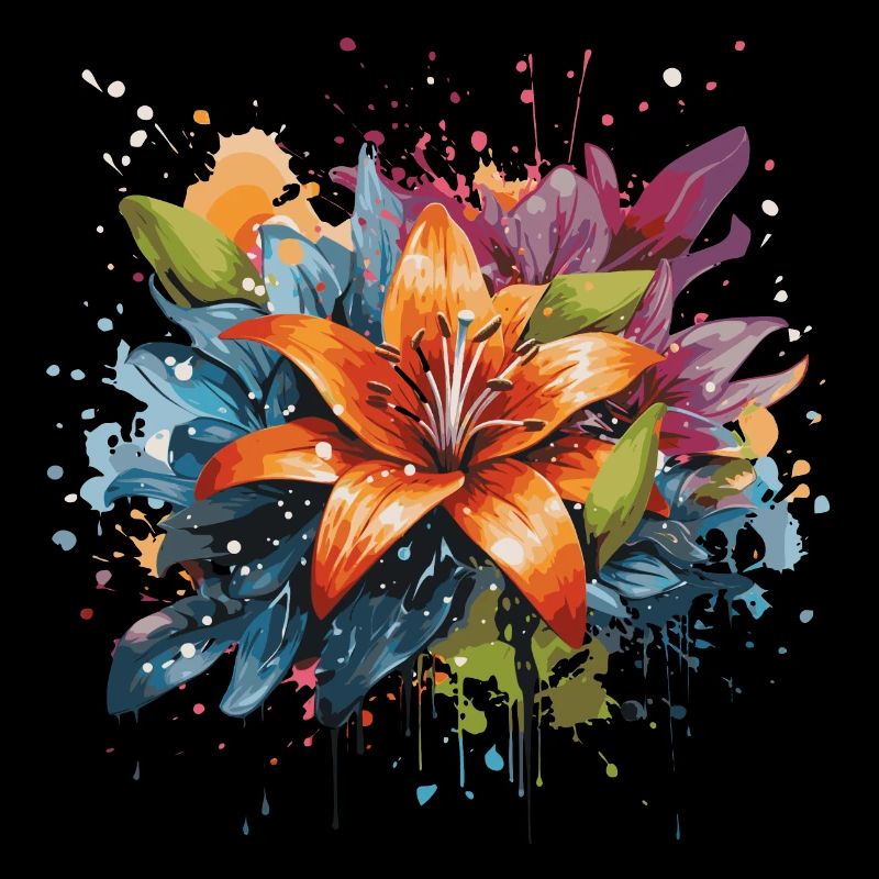 Lys arc-en-ciel