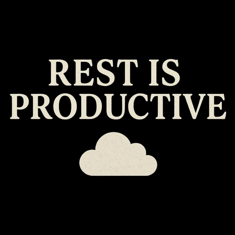 Rest is Productive Typografie