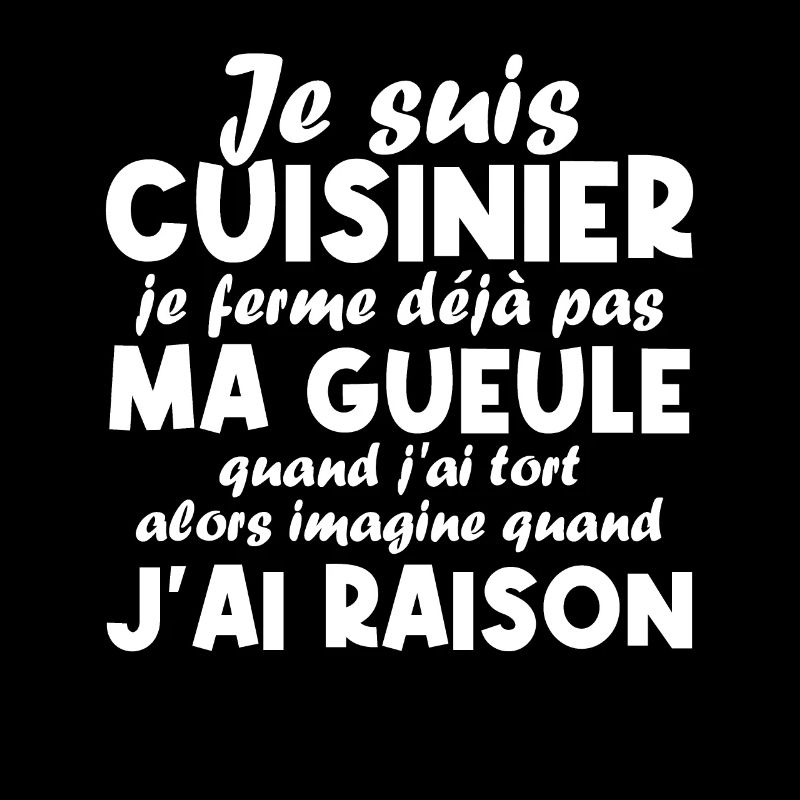 Je suis Cuisinier