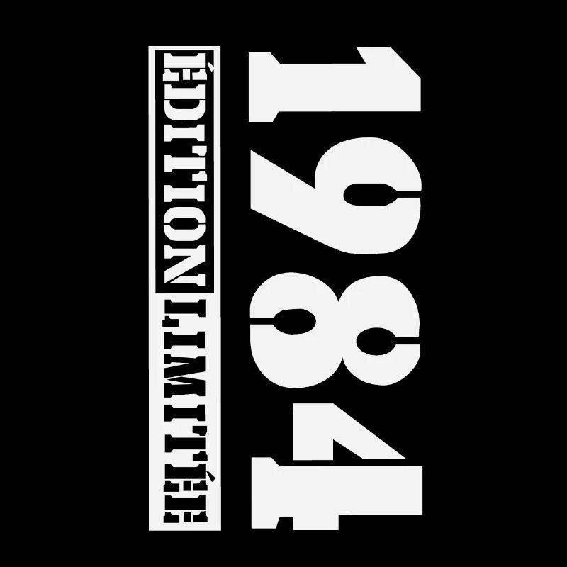 1984 Édition Limitée Humour Anniversaire 40 Ans