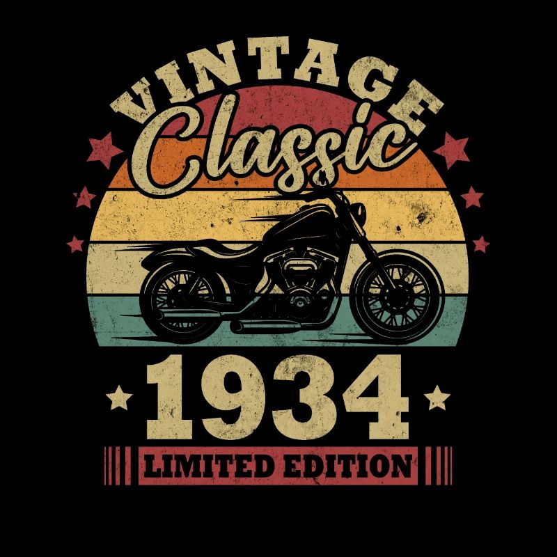 Vintage Classic Geburtstagsgeschenk Geboren 1934