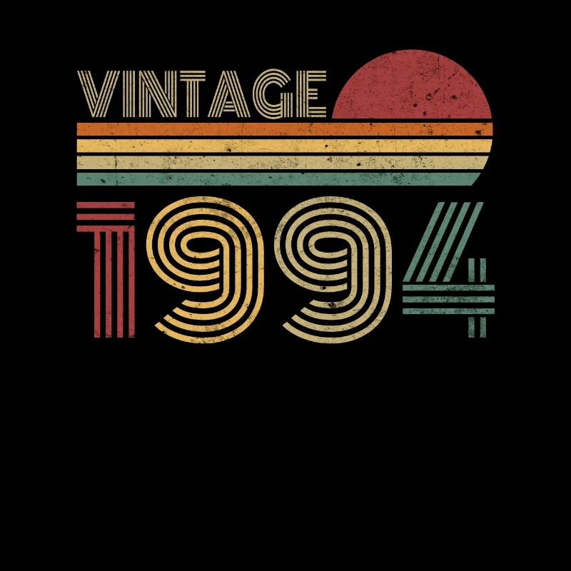 Millésime 1994 Vintage Anniversaire Rétro