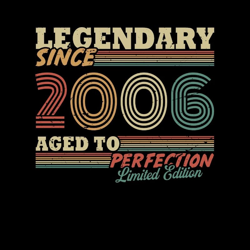 Legendär seit 2006 Vintage Geburtstag Geschenk