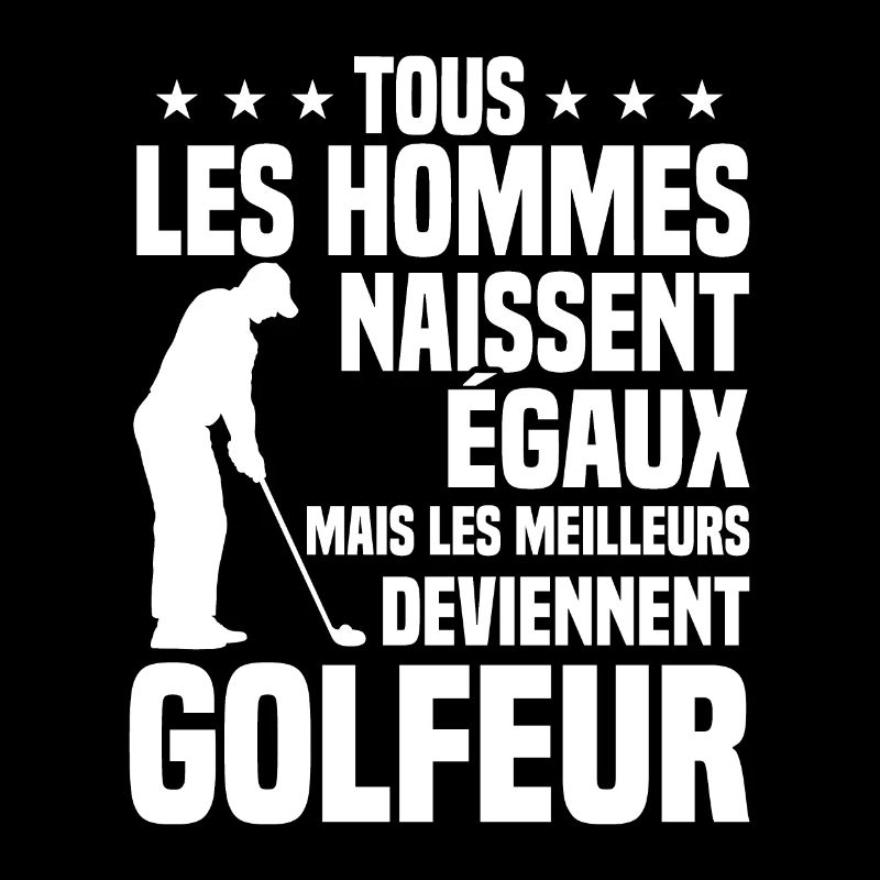 Hommes égaux meilleurs deviennent Golfeurs