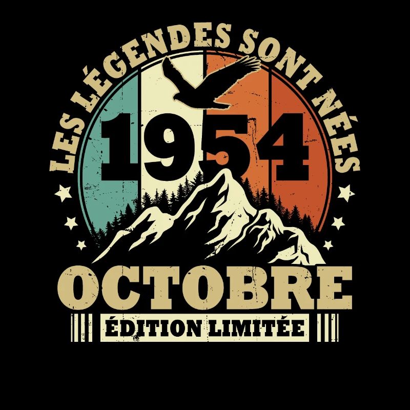 Vintage October 1954 Retro Anniversary Gift