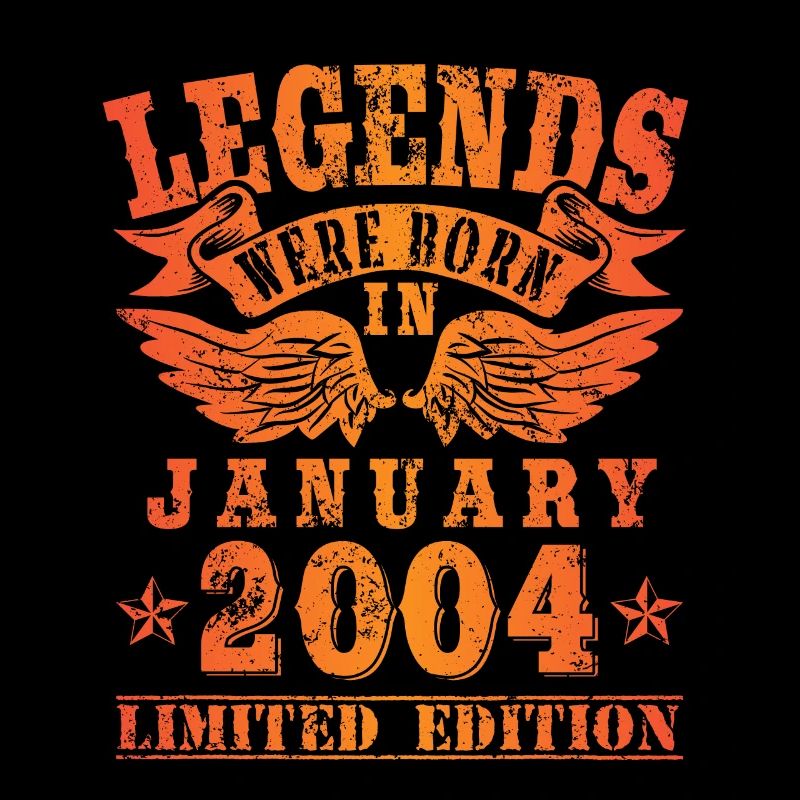 Legends sont nés en Janvier 2004 Anniversaire
