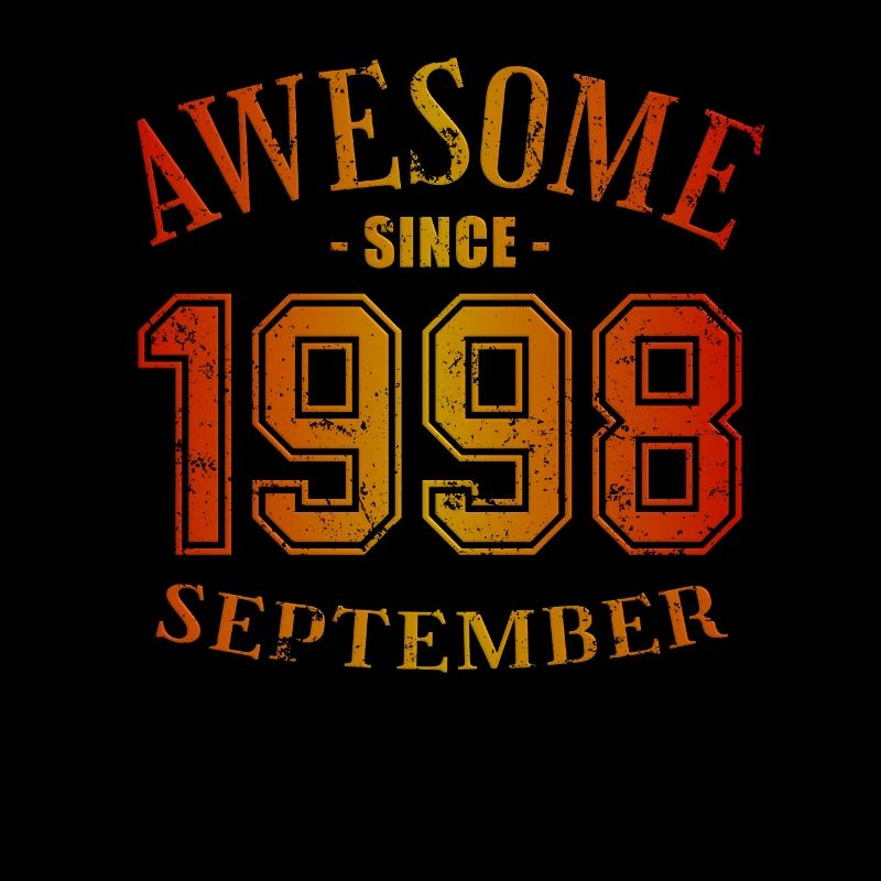 September 1998 - Geburtstag im September Awesome