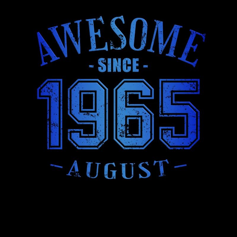 August 1965 - Geburtstag im August Awesome