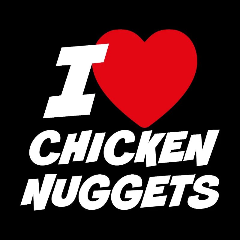 J’adore les nuggets de poulet
