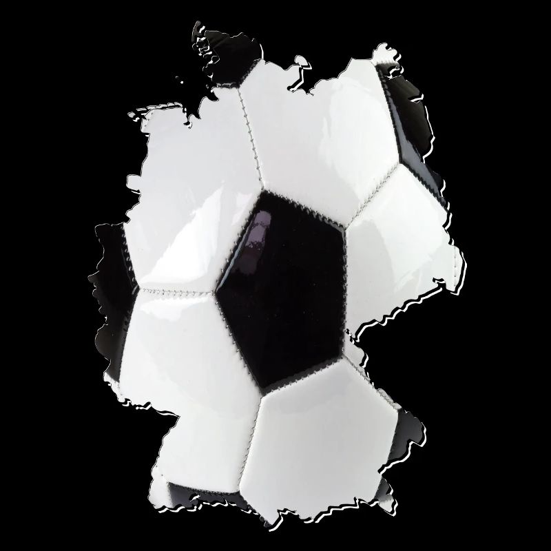 Germany Map Frames Real Football