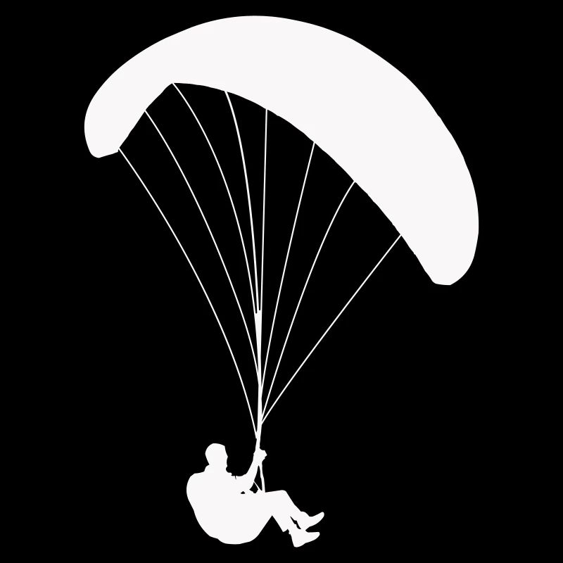Gleitschirmflieger Fallschirmspringer