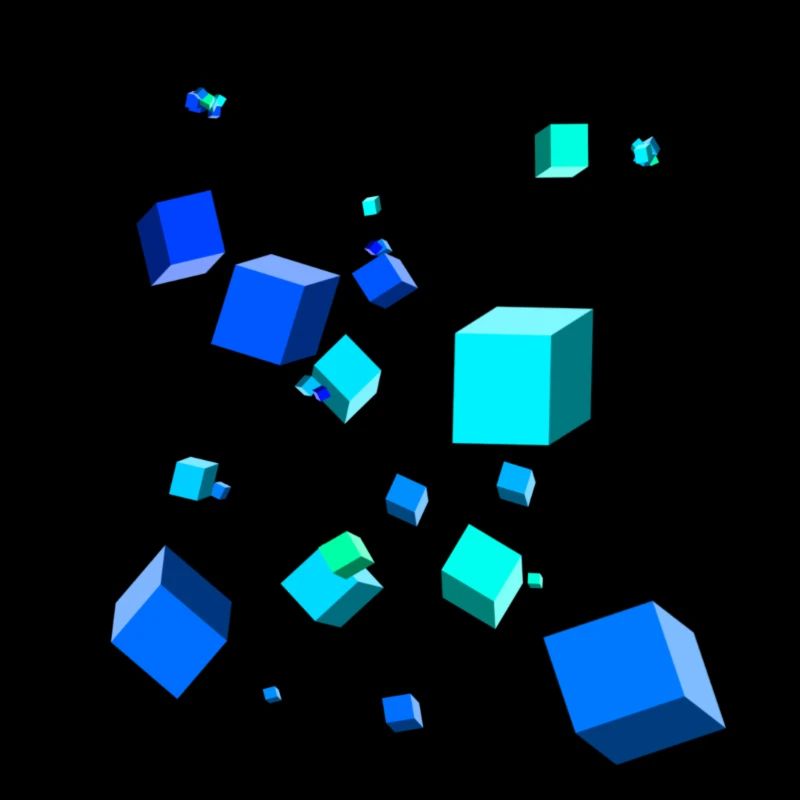 3D cubes