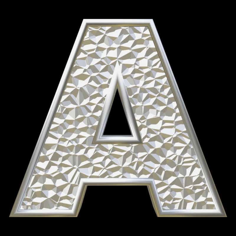 A, lettre, lettre A, initiale, initiale A, monogramme,