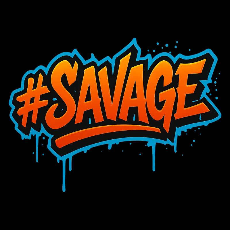 #SAVAGE Graffiti Design