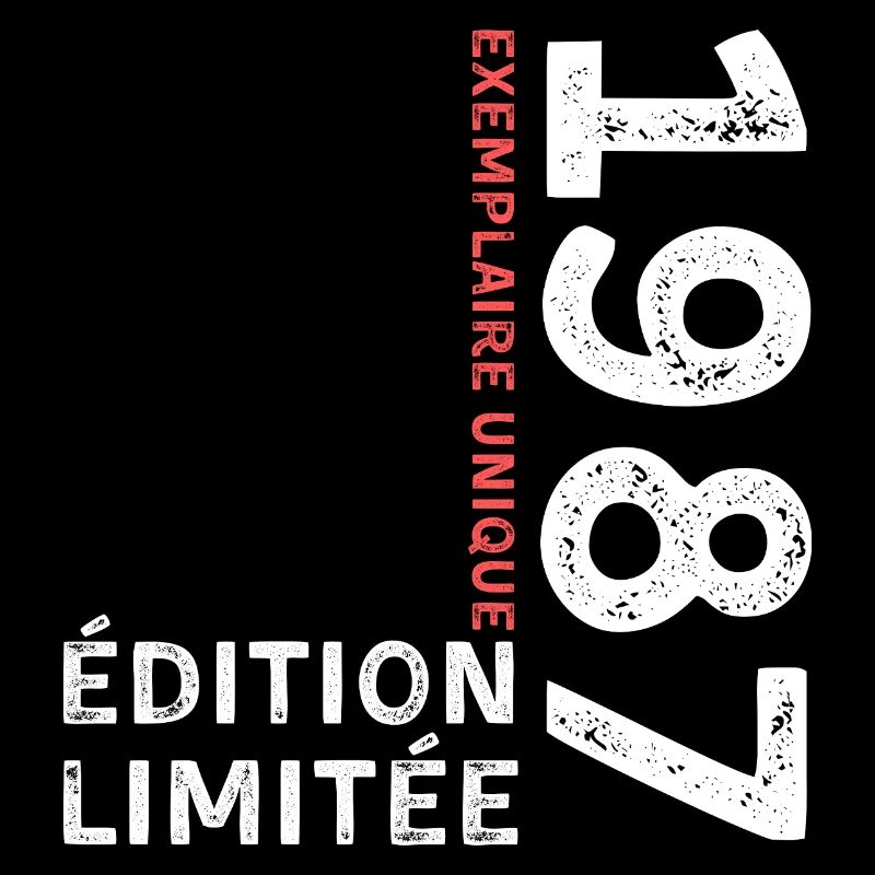 1987 vintage typographic style