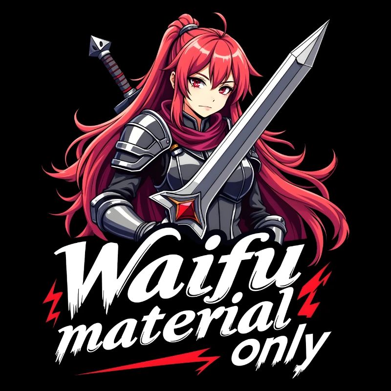 WAIFU MATERIAL ONLY - Kriegerin