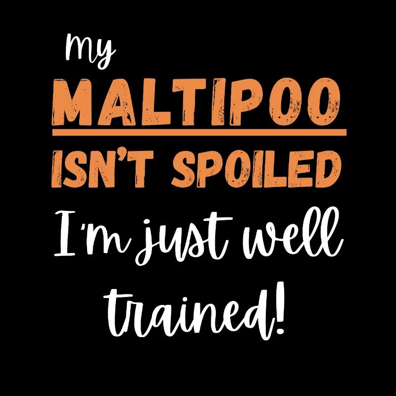 Maltipoo Isn’t Spoiled Tee – Hilarious Gift