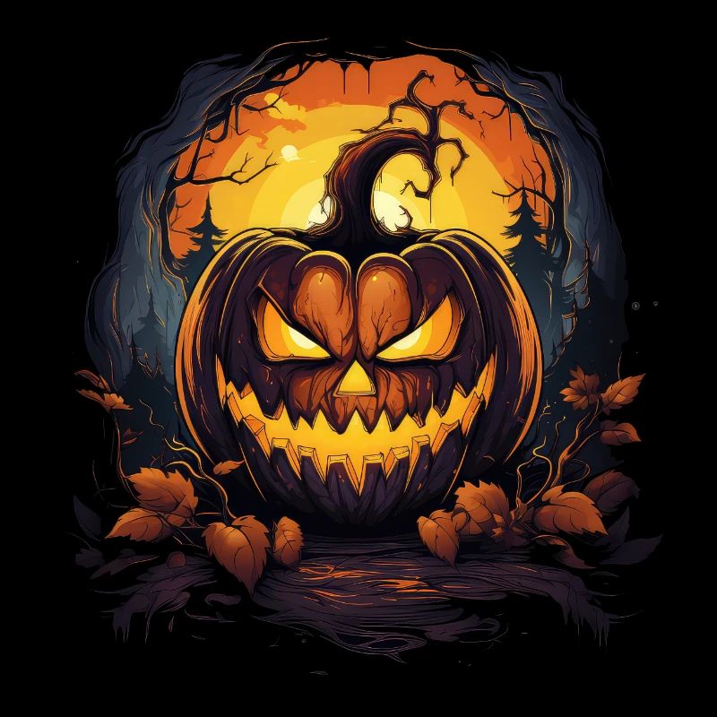 Halloween Creepy Pumpkin