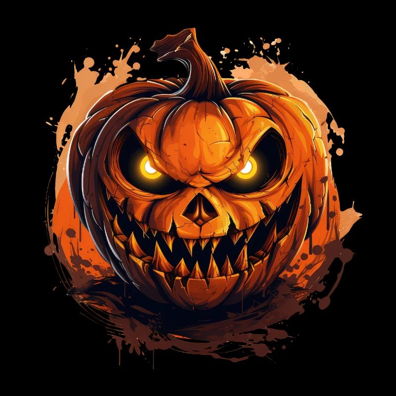 Halloween Creepy Pumpkin