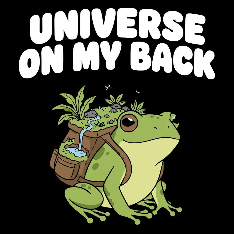 L’univers sur mon dos