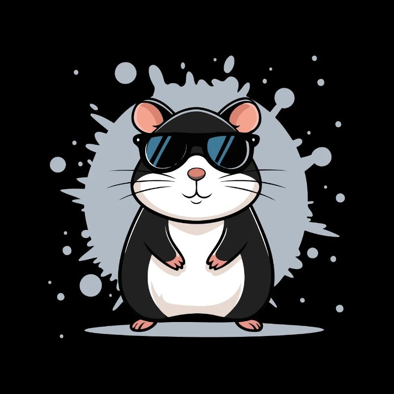 Hamster-Sonnenbrille